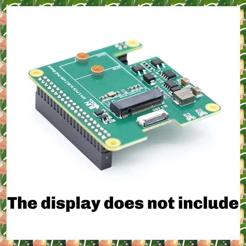 JAJA For Raspberry Pi 5 Pcie To M.2 Interface With Poe Ethernet Power Supply Expansion Board Nvme Protocol HAT+
JAJA For Raspberry Pi 5 Pcie To M.2 Interface With Poe Ethernet Power Supply Expansion Board Nvme Protocol HAT+