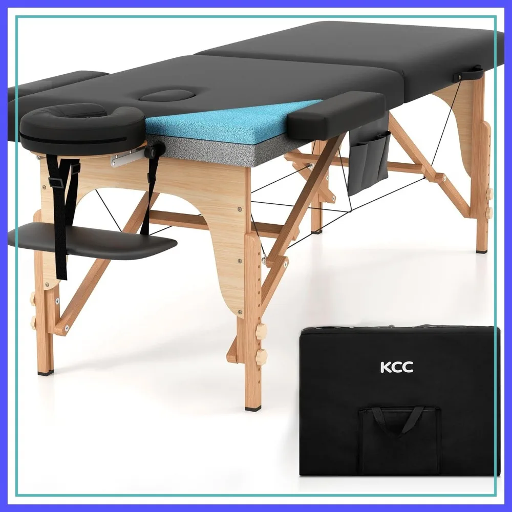 Memory Foam Massage Table 84"x28" Portable Foldable Height Adjustable Bed for Home Salon Spa Tattoo with Carrying Case
Memory Foam Massage Table 84"x28" Portable Foldable Height Adjustable Bed for Home Salon Spa Tattoo with Carrying Case