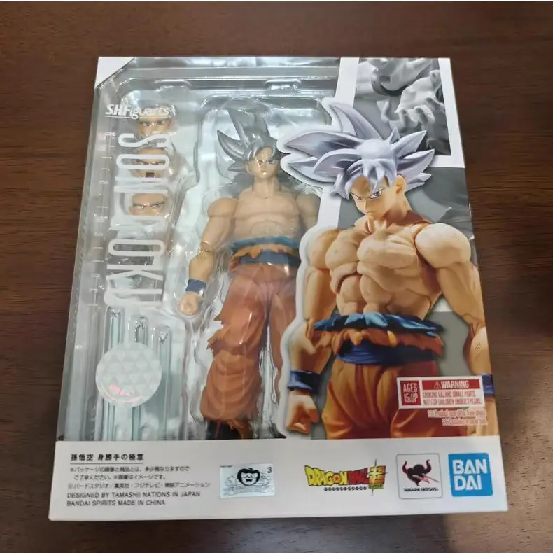 Bandai S.H.FIGUARTS SHF Son Goku Ultra Instinct Action Figure Dragon Ball Super Anime Joint Movable Doll Model GK Collection Toy
Bandai S.H.FIGUARTS SHF Son Goku Ultra Instinct Action Figure Dragon Ball Super Anime Joint Movable Doll Model GK Collection Toy