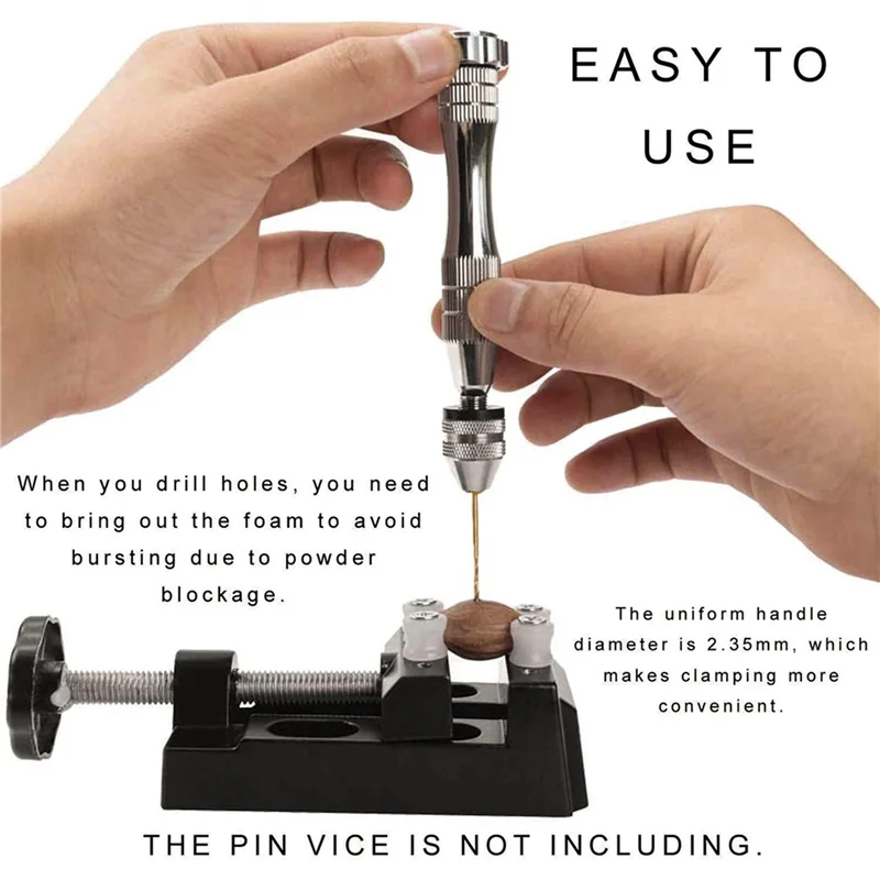 A02F-Micro-Twist Drill Bit Set - 50Pcs 0.6Mm-2.2Mm Tiny Drill Bit 2.35 Shank HSS Mini Engraving Drill Bits Hole Drilling Tool
A02F-Micro-Twist Drill Bit Set - 50Pcs 0.6Mm-2.2Mm Tiny Drill Bit 2.35 Shank HSS Mini Engraving Drill Bits Hole Drilling Tool