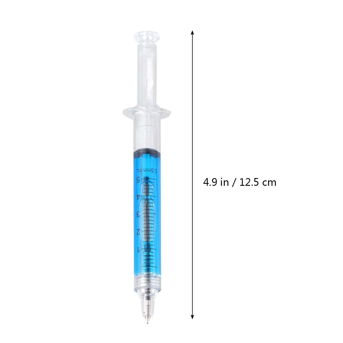 24pcs Needle Tube Writing Ball Point Syringe Flowing Liquid Black Ink Ballpoint Pen Stationery Office Supplies (Random Color)
24pcs Needle Tube Writing Ball Point Syringe Flowing Liquid Black Ink Ballpoint Pen Stationery Office Supplies (Random Color)