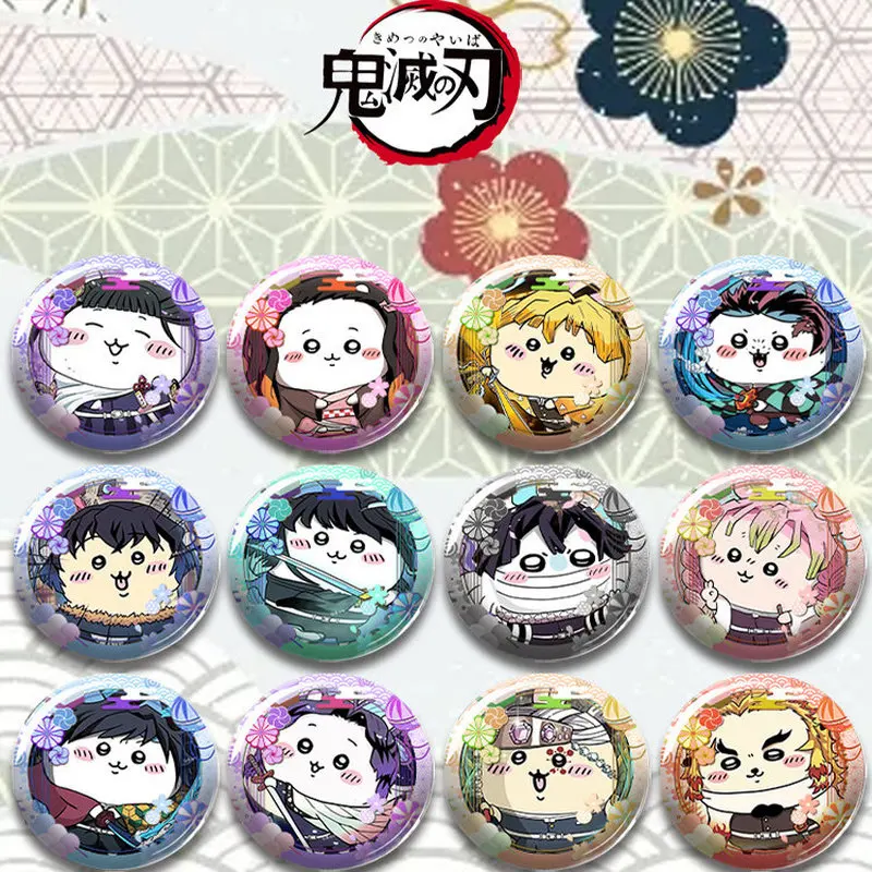 Demon Anime Soft Button Pins Fashion Jewelry Brooch On Backpack Clothing Accessories Cartoon Tanjiro Mitsuri Cosplay Badge Gifts
Demon Anime Soft Button Pins Fashion Jewelry Brooch On Backpack Clothing Accessories Cartoon Tanjiro Mitsuri Cosplay Badge Gifts
