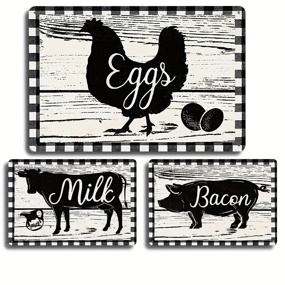 Farmhouse Decor Cow Rooster and Pig Kitchen Decors, Farmhouse Kitchen Wall Decor Rustic White Metal Tin Signs Home Wall Decor
Farmhouse Decor Cow Rooster and Pig Kitchen Decors, Farmhouse Kitchen Wall Decor Rustic White Metal Tin Signs Home Wall Decor