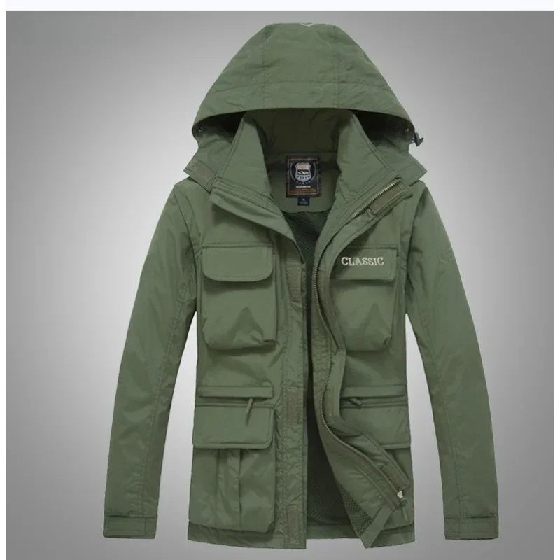Lightweight Padded Jackets Winter Male Autumn Men's Coat Workwear Waterproof Designer Clothes Hooded Coats Vest Luxury Brand Hot
Lightweight Padded Jackets Winter Male Autumn Men's Coat Workwear Waterproof Designer Clothes Hooded Coats Vest Luxury Brand Hot