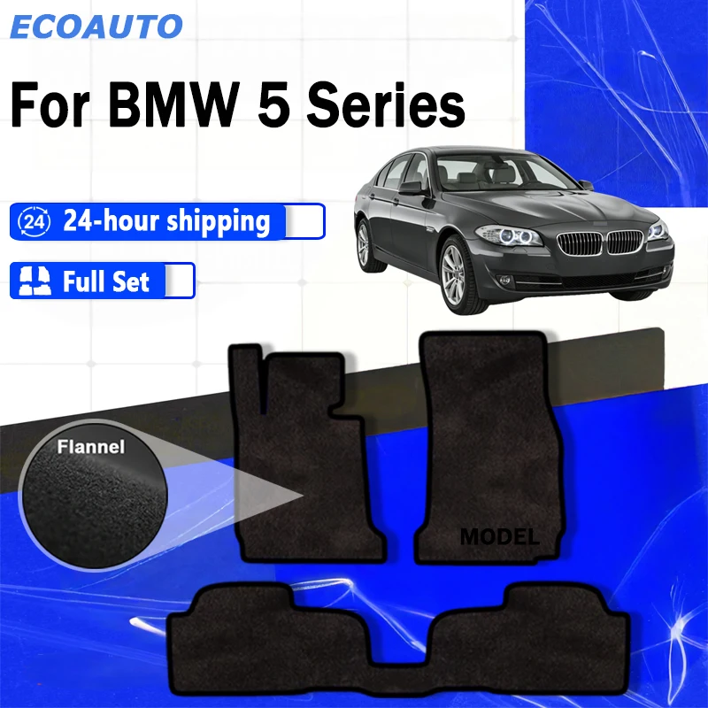 ECOAUTO Flannel Car Floor Mats Carpet Rugs For BMW 5Series Standard(F10)2011-Present Anti-slip Stylish Odorless Flame retardant
ECOAUTO Flannel Car Floor Mats Carpet Rugs For BMW 5Series Standard(F10)2011-Present Anti-slip Stylish Odorless Flame retardant