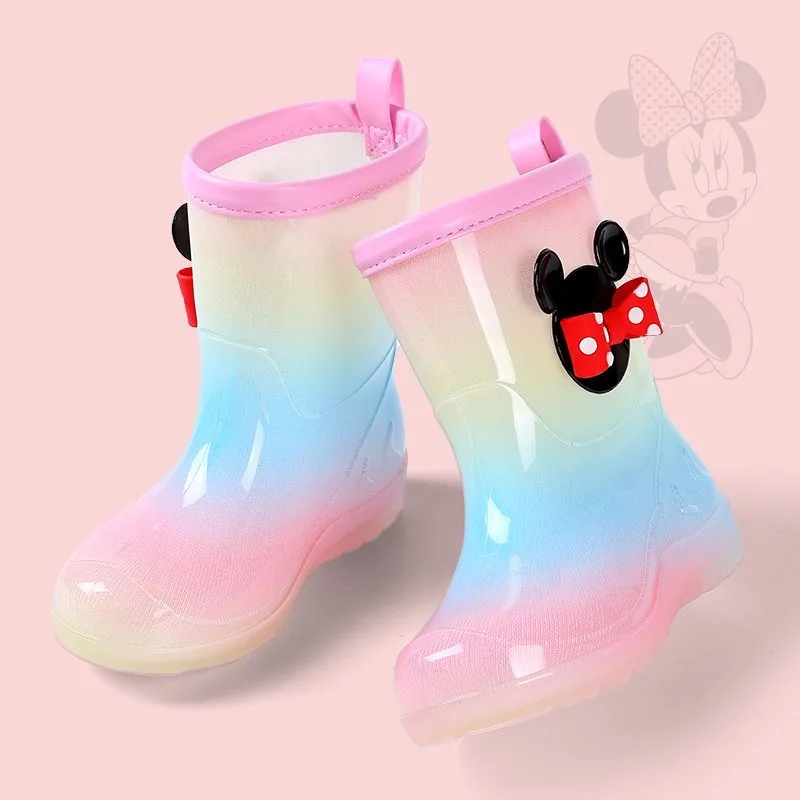 Disney girls Minnie Mouse Rain Boots Children's Princess Water Shoes
Disney girls Minnie Mouse Rain Boots Children's Princess Water Shoes