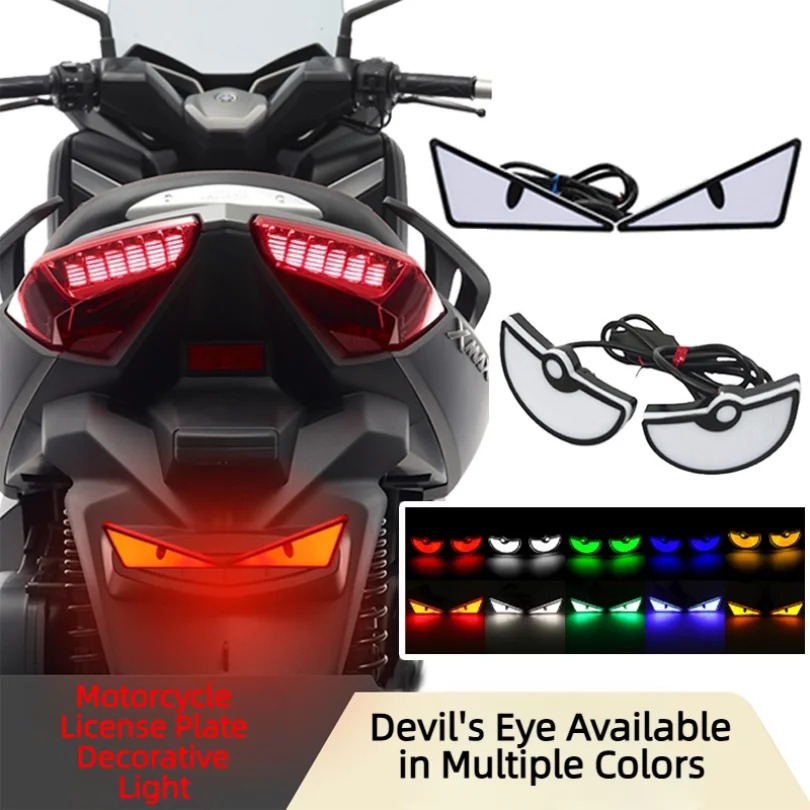Motorcycle license plate light triangular devil eye flashing screw light, universal motorcycle decorative light for modification
Motorcycle license plate light triangular devil eye flashing screw light, universal motorcycle decorative light for modification