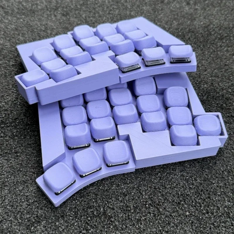 TOTEM Split Keyboard Смола Custom Low Profile Doul-mode Kailh ChocV1 Механическая клавиатура ZMK с возможностью горячей замены Эргономичная геймерская клавиатура
TOTEM Split Keyboard Смола Custom Low Profile Doul-mode Kailh ChocV1 Механическая клавиатура ZMK с возможностью горячей замены Эргономичная геймерская клавиатура
