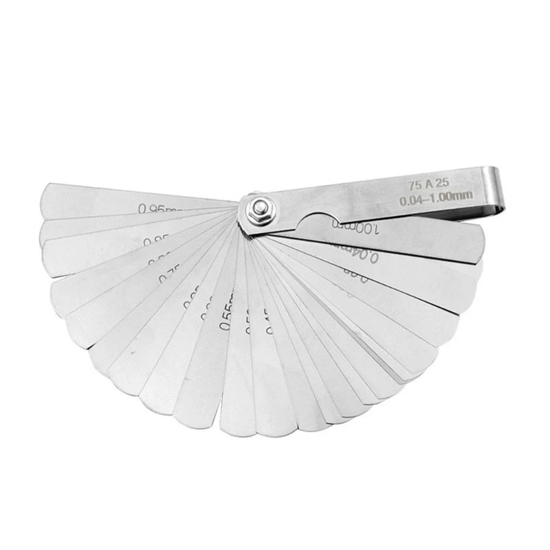 J0MC Feelers Gauges Stainless Steel Feelers Gauges Set Metric Feelers Gauges for Measuring
J0MC Feelers Gauges Stainless Steel Feelers Gauges Set Metric Feelers Gauges for Measuring