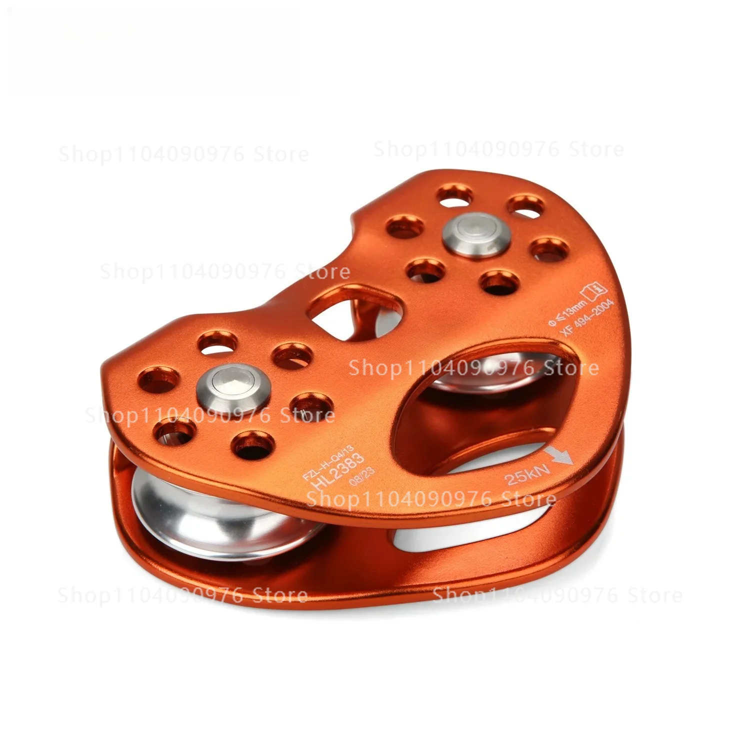 Double shaft pulley, rope lift ropeway aluminum alloy stainless steel pulley ball bearing rescue
Double shaft pulley, rope lift ropeway aluminum alloy stainless steel pulley ball bearing rescue
