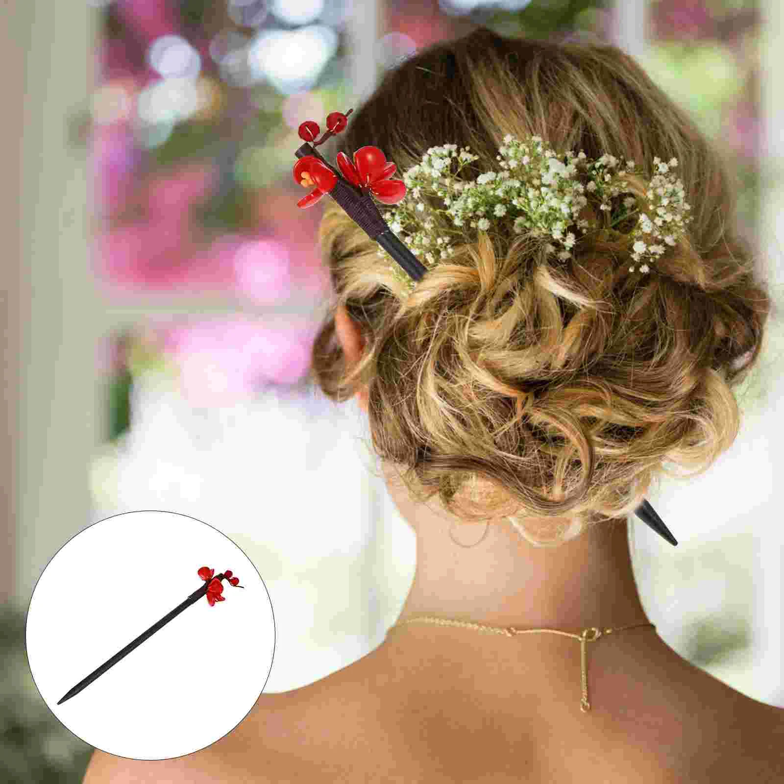 Vintage Flower Hairpin Traditional Style Floral Barrettes Women Accessory Bun Stick
Vintage Flower Hairpin Traditional Style Floral Barrettes Women Accessory Bun Stick