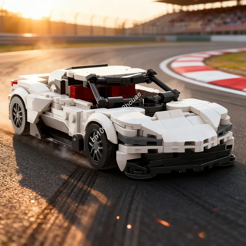 399 деталей MOC Corvette CX City Champions, модель из строительных блоков, архитектурная игрушка, идея для подарка на Рождество, развивающий конструктор, подарок на день рождения для детей
399 деталей MOC Corvette CX City Champions, модель из строительных блоков, архитектурная игрушка, идея для подарка на Рождество, развивающий конструктор, подарок на день рождения для детей