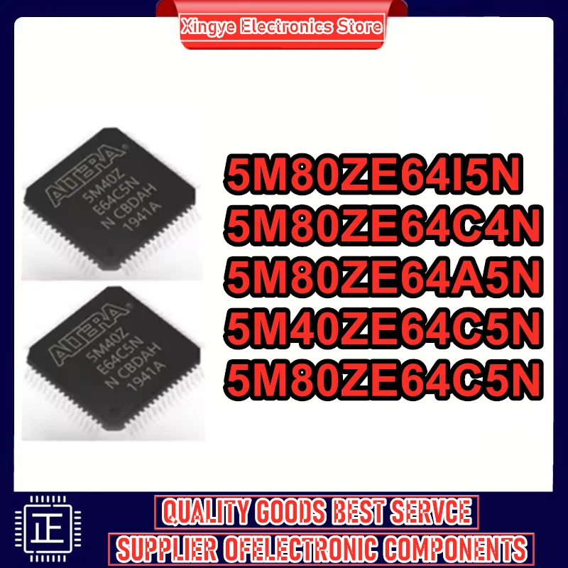 New Original 5M40ZE64C5N 5M80ZE64C5N 5M80ZE64I5N 5M80ZE64A5N 5M80ZE64C4N QFP64 IC Chip 100% New Original in stock
New Original 5M40ZE64C5N 5M80ZE64C5N 5M80ZE64I5N 5M80ZE64A5N 5M80ZE64C4N QFP64 IC Chip 100% New Original in stock