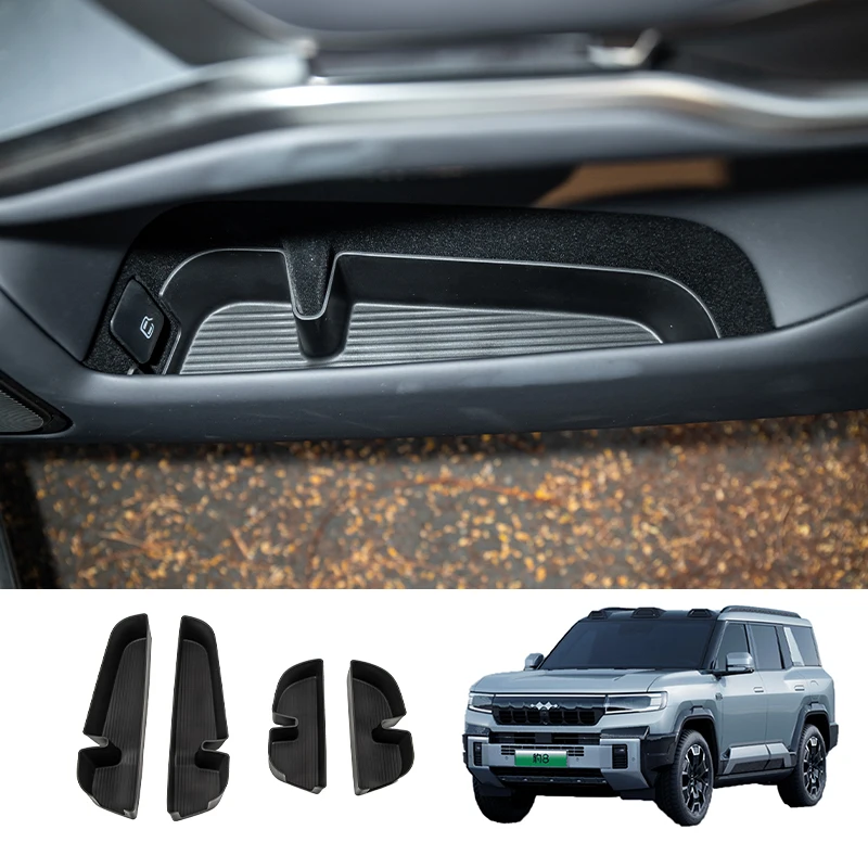 For BYD Leopard 8 Denza B8 2024+ Car Door All-inclusive Storage Box Silicone Door Slot Storage Pad Interior Car Accessories
For BYD Leopard 8 Denza B8 2024+ Car Door All-inclusive Storage Box Silicone Door Slot Storage Pad Interior Car Accessories