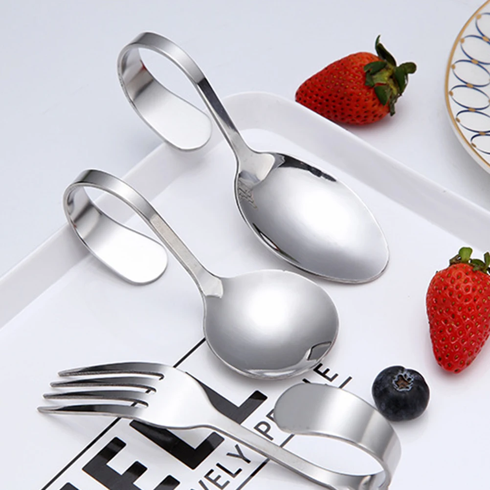 3 Pcs Stainless Steel Seafood Fork Spoon Set Curved H Kitchen Tableware Small Forks Silverware Dinner Party
3 Pcs Stainless Steel Seafood Fork Spoon Set Curved H Kitchen Tableware Small Forks Silverware Dinner Party