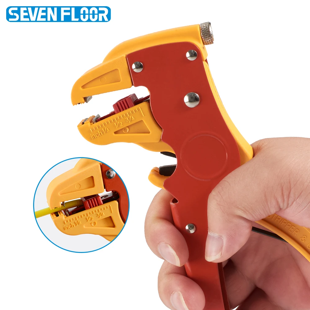 Carbon Steel Portable Multifunctional Duckbill Wire Strippers, Reset Spring Cable Crimper Convenient Cutters Practical Tool
Carbon Steel Portable Multifunctional Duckbill Wire Strippers, Reset Spring Cable Crimper Convenient Cutters Practical Tool
