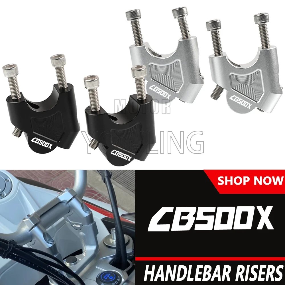 Motorcycle Accessories For Honda CB500X CB500F CB 500 X CB 500X 500F 2019 CNC Aluminium Handlebar Riser Bar Mount Handle Clamp
Motorcycle Accessories For Honda CB500X CB500F CB 500 X CB 500X 500F 2019 CNC Aluminium Handlebar Riser Bar Mount Handle Clamp