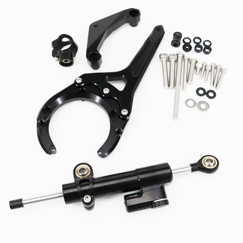 Motorcycle For Suzuki GSX-S1000/F 2016-2024 / GSXS1000GT 2022-2024 Stabilize Steering Damper Mounting Bracket Kit
Motorcycle For Suzuki GSX-S1000/F 2016-2024 / GSXS1000GT 2022-2024 Stabilize Steering Damper Mounting Bracket Kit