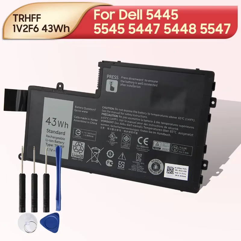 43Wh New Replacement Battery TRHFF 1V2F6 For Dell 5445 5545 5447 5448 5547 Inspiron 15"
43Wh New Replacement Battery TRHFF 1V2F6 For Dell 5445 5545 5447 5448 5547 Inspiron 15"