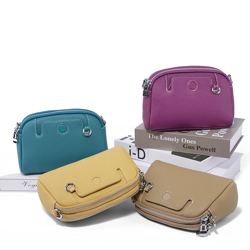 Women Cow Genuine Leather Shoulder Bag Ladies Portable Soft Retro Cowhide Handbags Female Fashion Luxury Designer Crossbody Bags
Women Cow Genuine Leather Shoulder Bag Ladies Portable Soft Retro Cowhide Handbags Female Fashion Luxury Designer Crossbody Bags