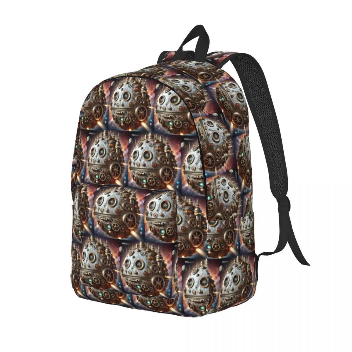 Steampunk Moon In Space Backpack Daypack Large Capacity Children BookBag School Bag Shoulder Bags for Boys Girls
Steampunk Moon In Space Backpack Daypack Large Capacity Children BookBag School Bag Shoulder Bags for Boys Girls