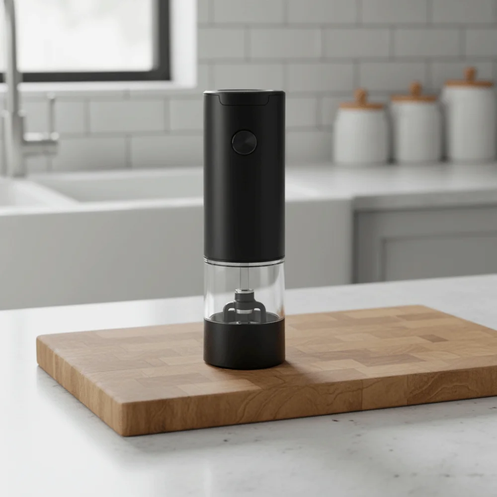 Refillable Electric Salt and Pepper Grinder With Adjustable Coarseness Effort-saving Automatic Spice Mill Handheld
Refillable Electric Salt and Pepper Grinder With Adjustable Coarseness Effort-saving Automatic Spice Mill Handheld