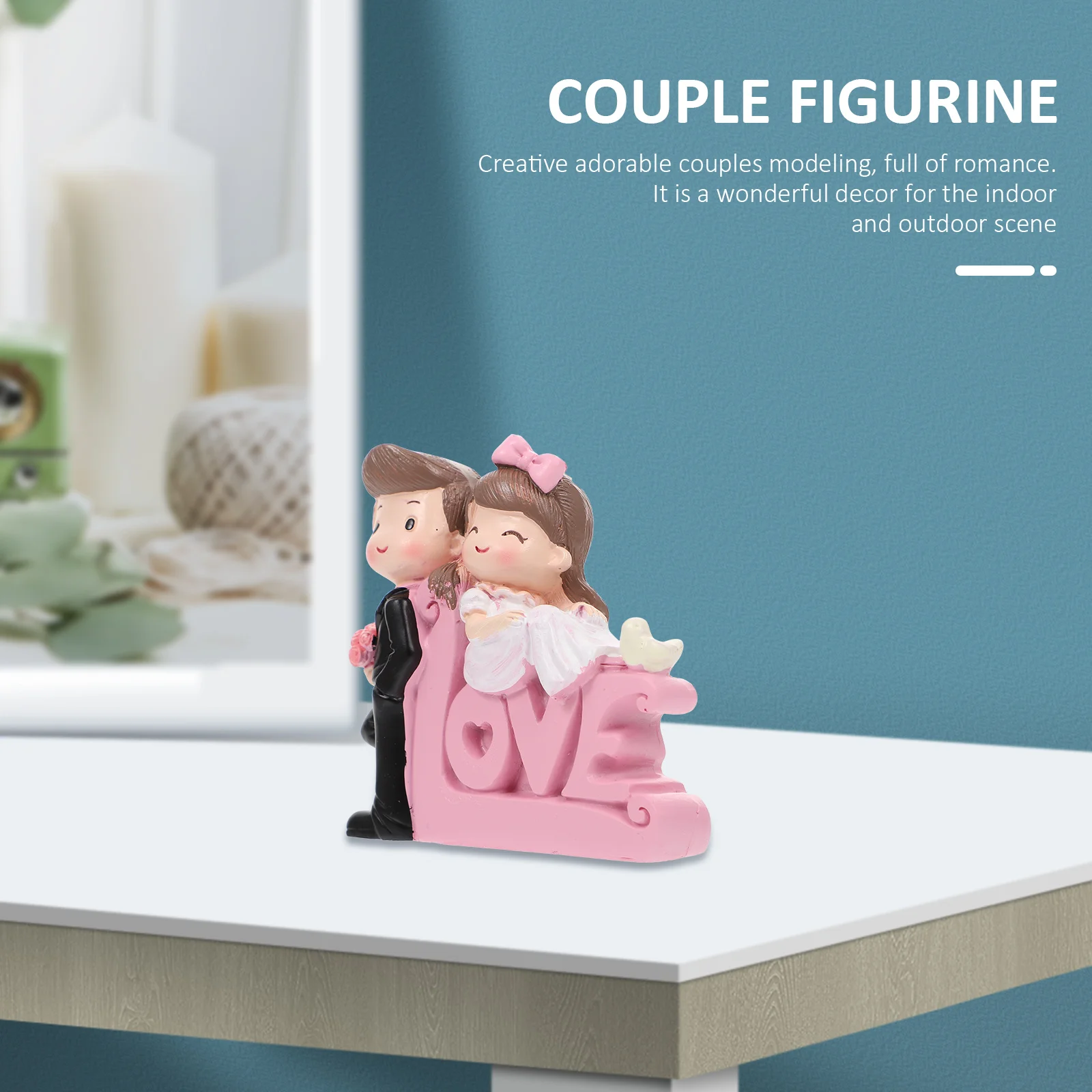 1Pcs Compact Romantic Couple Decor Resin Craft Adornment for Indoor Outdoor Desktop Festival Gift Idea Resin Craft Figurine Gift
1Pcs Compact Romantic Couple Decor Resin Craft Adornment for Indoor Outdoor Desktop Festival Gift Idea Resin Craft Figurine Gift