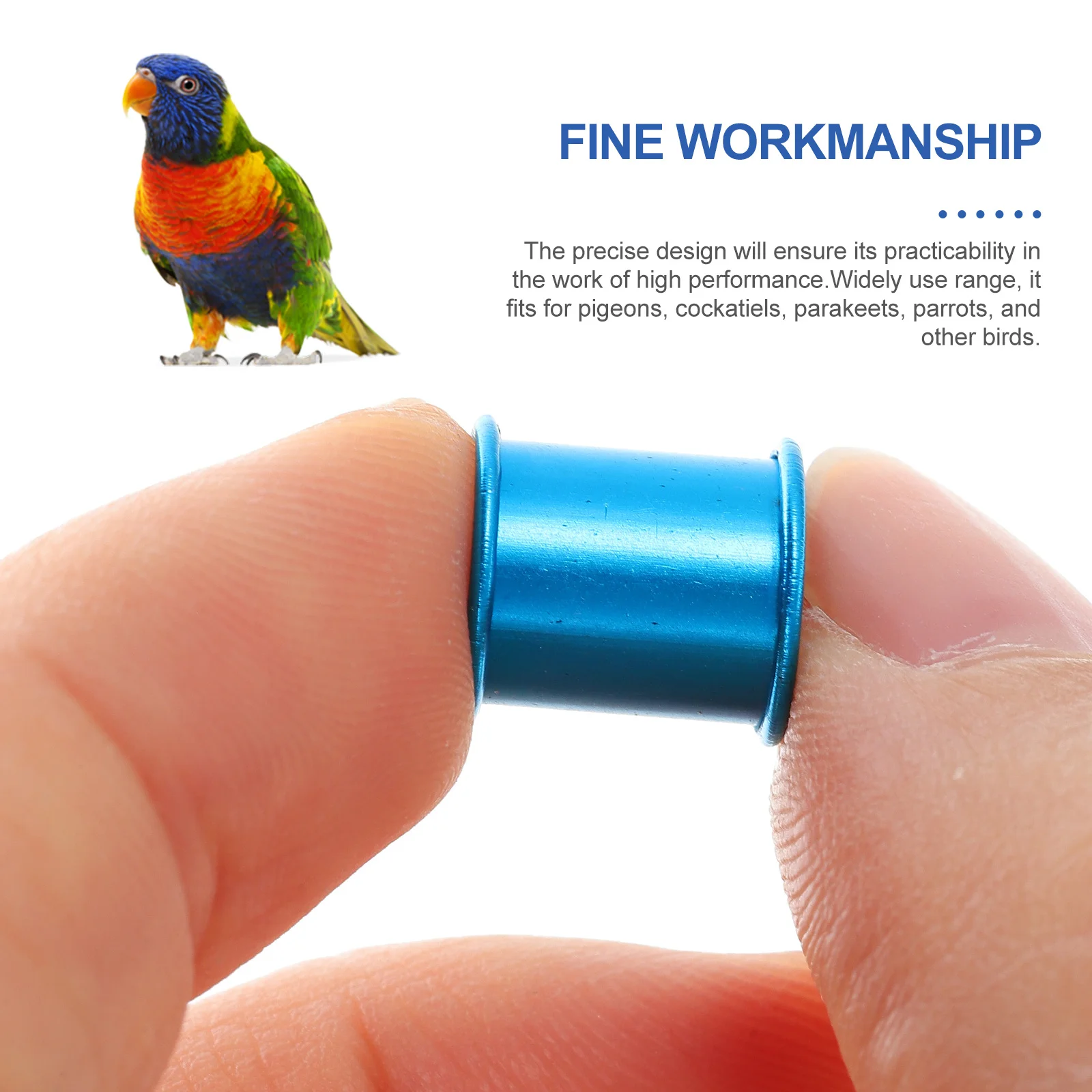 100Pcs Pigeon Leg Rings Reusable Bird Leg Bands for Homing Pigeon Chicken Duck Poultry Foot Identification Aviary Marker Tool
100Pcs Pigeon Leg Rings Reusable Bird Leg Bands for Homing Pigeon Chicken Duck Poultry Foot Identification Aviary Marker Tool