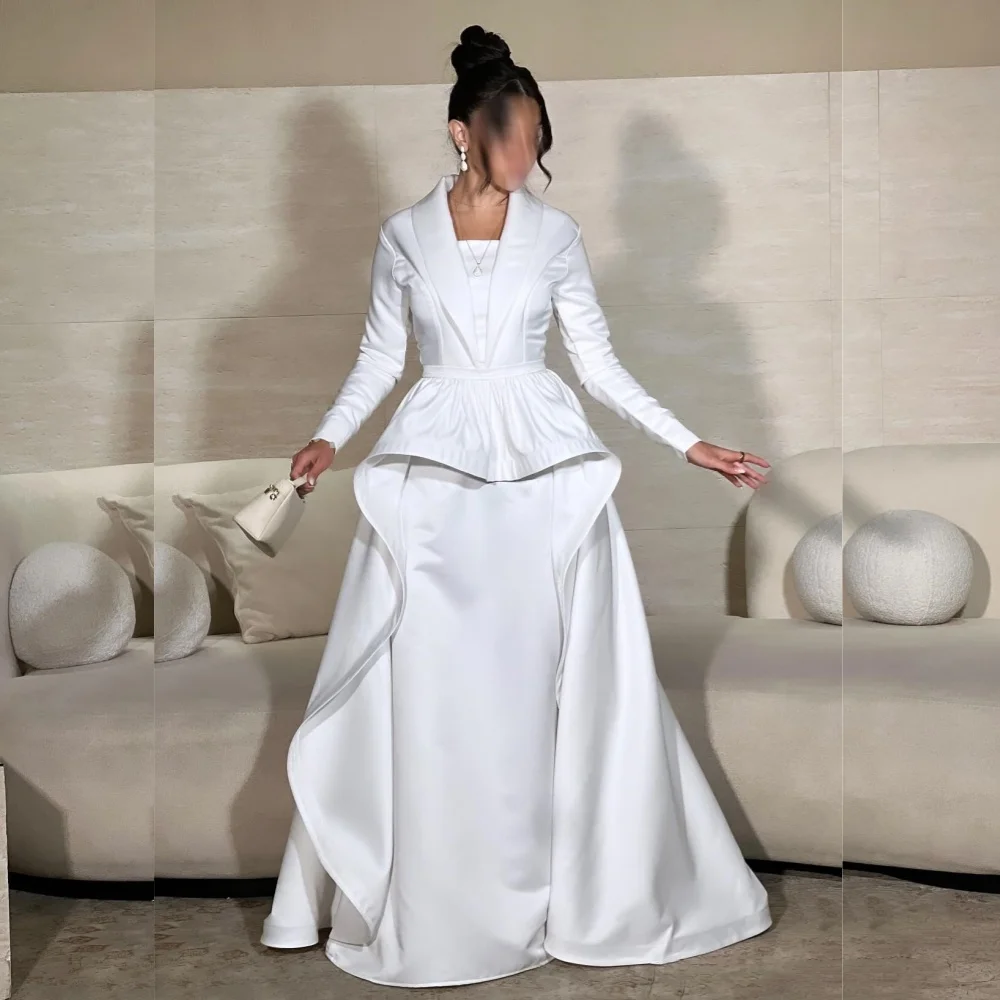Customized Fashion Charmeuse Pleat A-line Scoop Neck Long Dresses Bespoke Occasion High Quality Exquisite
Customized Fashion Charmeuse Pleat A-line Scoop Neck Long Dresses Bespoke Occasion High Quality Exquisite