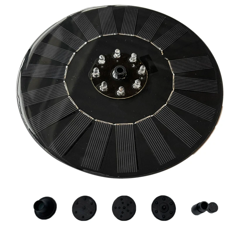 Pond Fountain 8 Lights Floating Solar Fountain Garden Water Fountain Pool Panel Powered Fountain Water Pump
Pond Fountain 8 Lights Floating Solar Fountain Garden Water Fountain Pool Panel Powered Fountain Water Pump