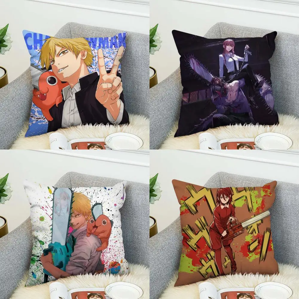 Chainsaw Man Pillow Case For Car Sofa Decorative Home Double-sided Print Plush Square Throw Pillow Cushion Cover
Chainsaw Man Pillow Case For Car Sofa Decorative Home Double-sided Print Plush Square Throw Pillow Cushion Cover