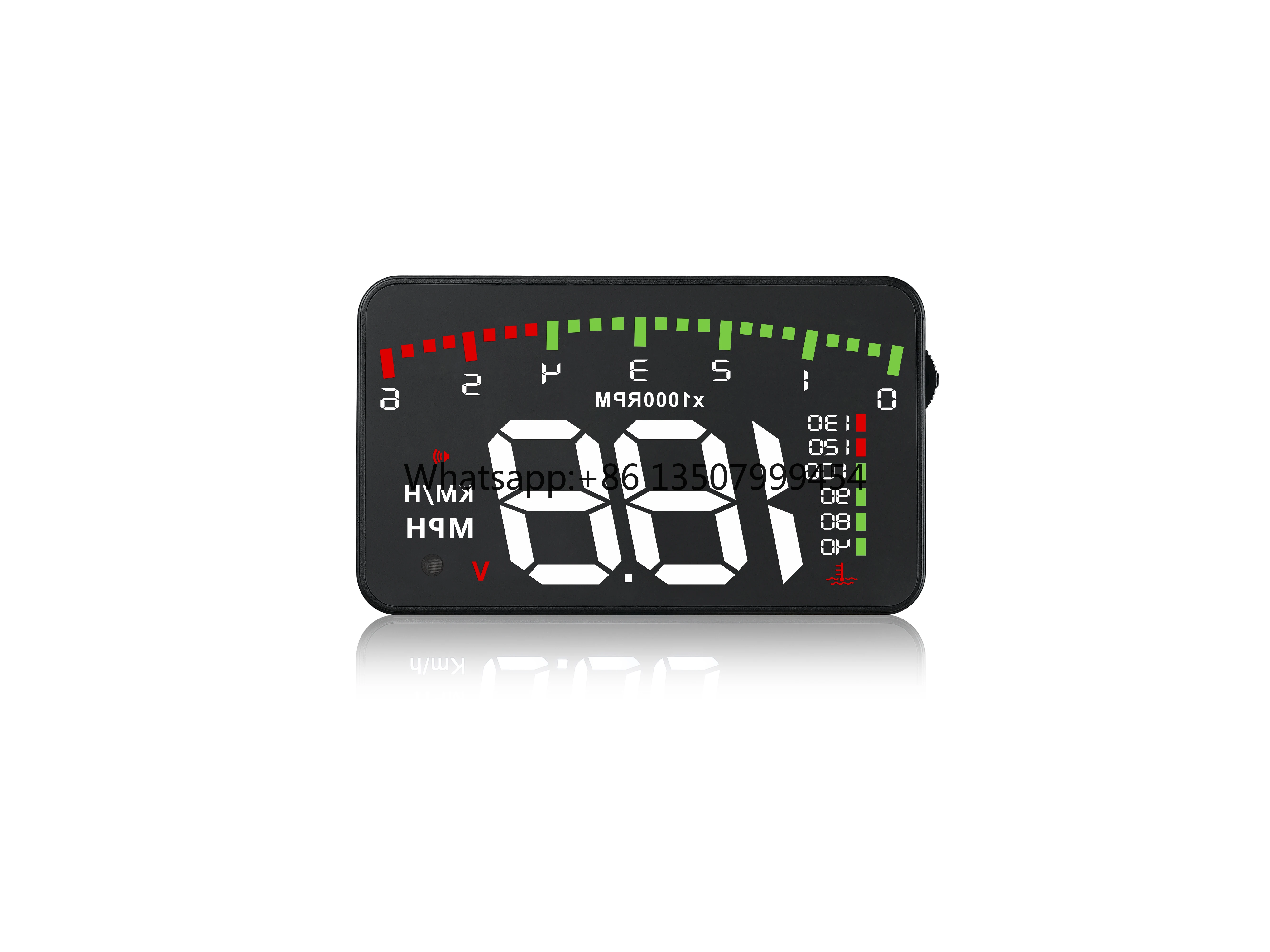Universal Car OBD2 Compact Heads up Display Gauge Smart Meter Displays Driving Data on the Front Windscreen Speedometer HUD A900
Universal Car OBD2 Compact Heads up Display Gauge Smart Meter Displays Driving Data on the Front Windscreen Speedometer HUD A900