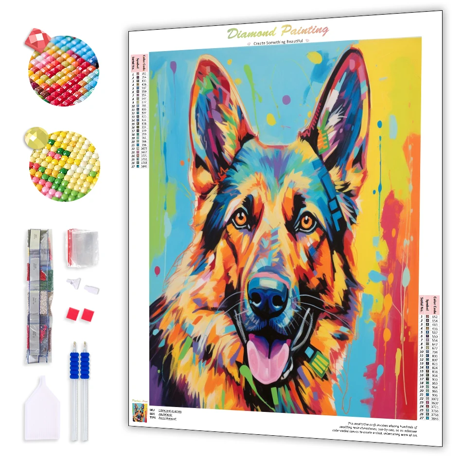 RUOPOTY 5D Diamond Painting Colorful Dog Full Square/Round Drills Rhinestone Art Mosaic Embroidery Diy Home Decoration Gift
RUOPOTY 5D Diamond Painting Colorful Dog Full Square/Round Drills Rhinestone Art Mosaic Embroidery Diy Home Decoration Gift
