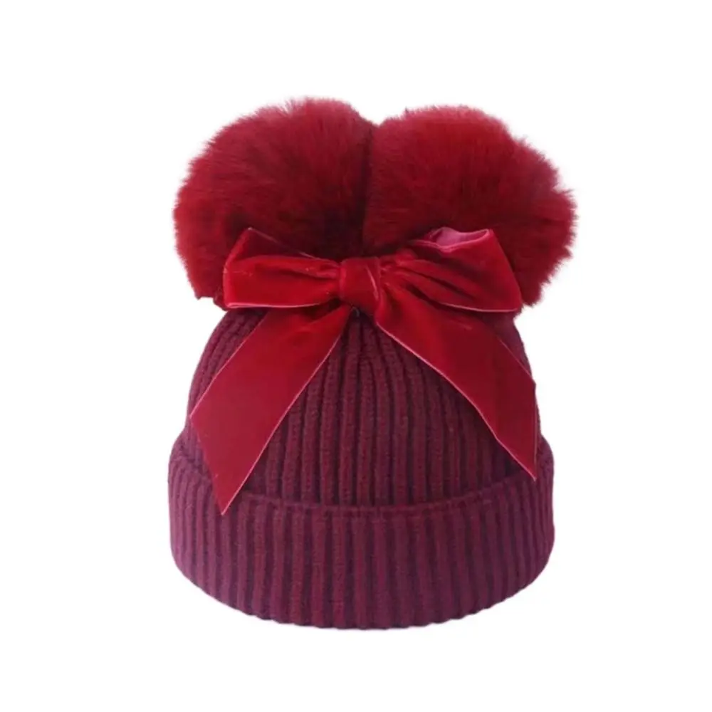 Windproof Knitted Children's Woolen Hat With Pom Pom Cotton Lining Baby Winter Hats Thicken Ear Protection Hat Boys Girls
Windproof Knitted Children's Woolen Hat With Pom Pom Cotton Lining Baby Winter Hats Thicken Ear Protection Hat Boys Girls