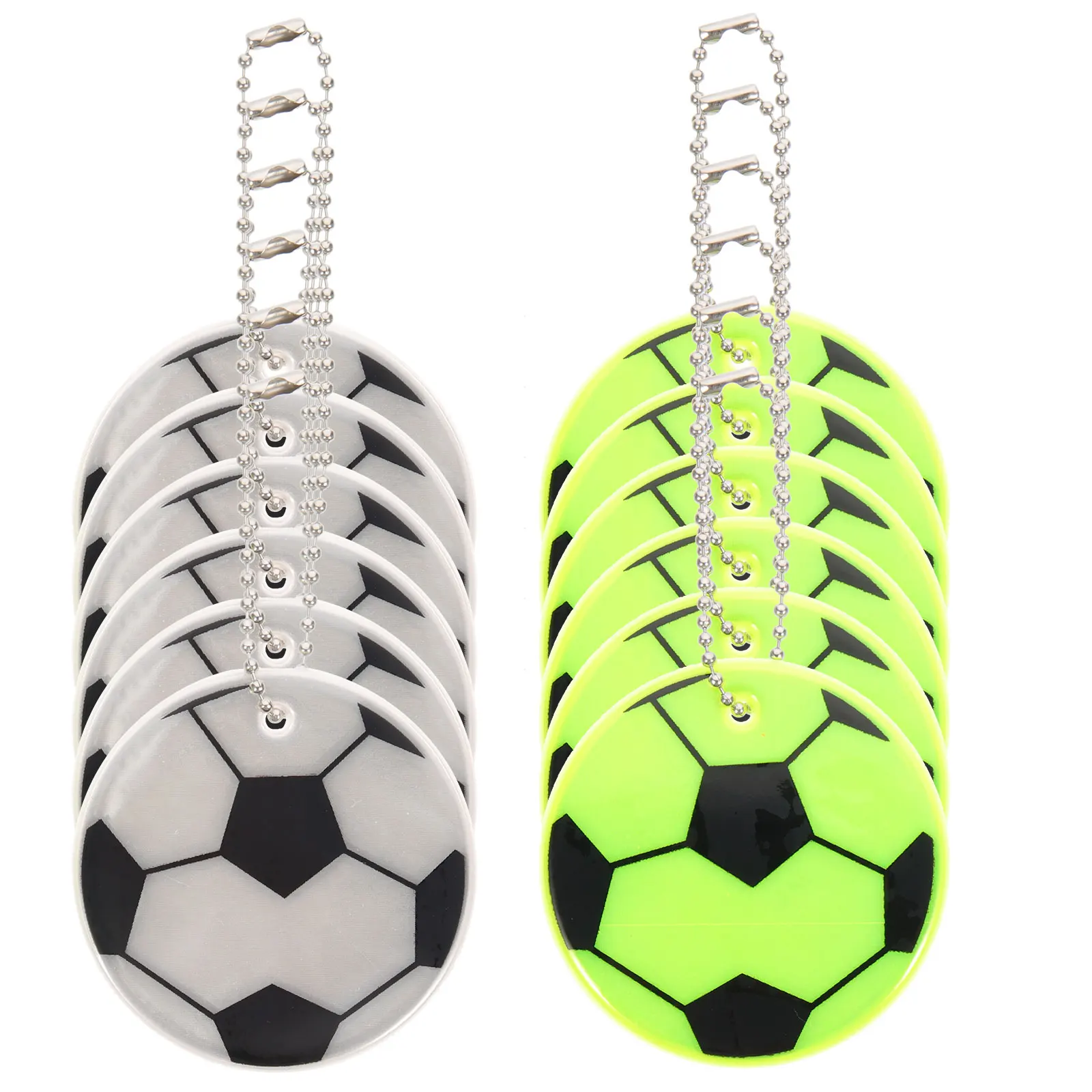 12 Pcs Reflective Pendant Soccer Decor Decorations Party Tag School Gifts Hanging Backpack Tags Keychains for
12 Pcs Reflective Pendant Soccer Decor Decorations Party Tag School Gifts Hanging Backpack Tags Keychains for
