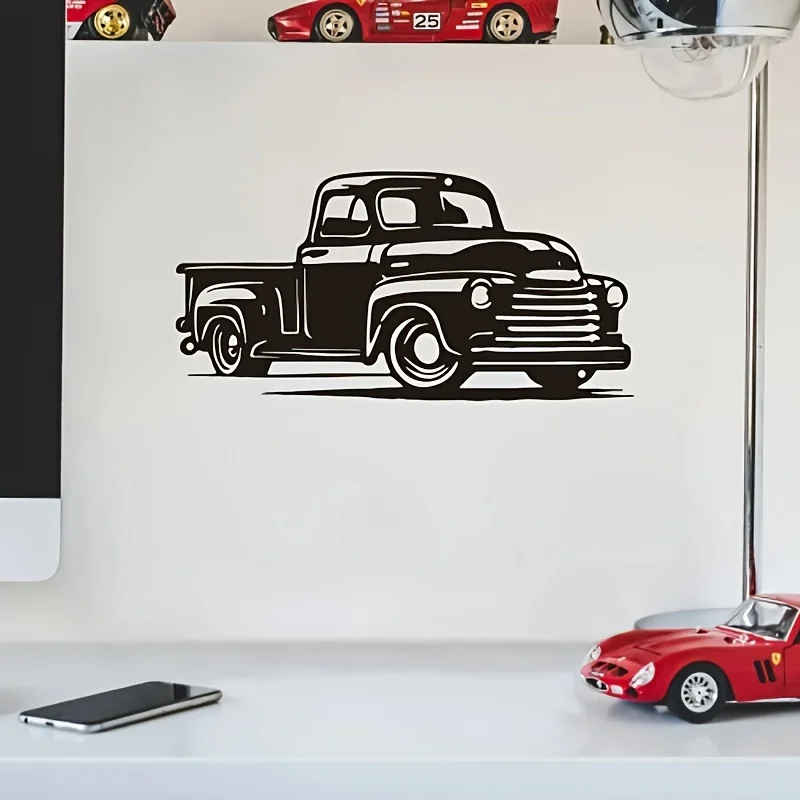 Прочный металлический винтажный пикап, металлическое настенное искусство, классический домашний декор для любителей автомобилей, ретро автомобильная тематическая скульптура
Прочный металлический винтажный пикап, металлическое настенное искусство, классический домашний декор для любителей автомобилей, ретро автомобильная тематическая скульптура