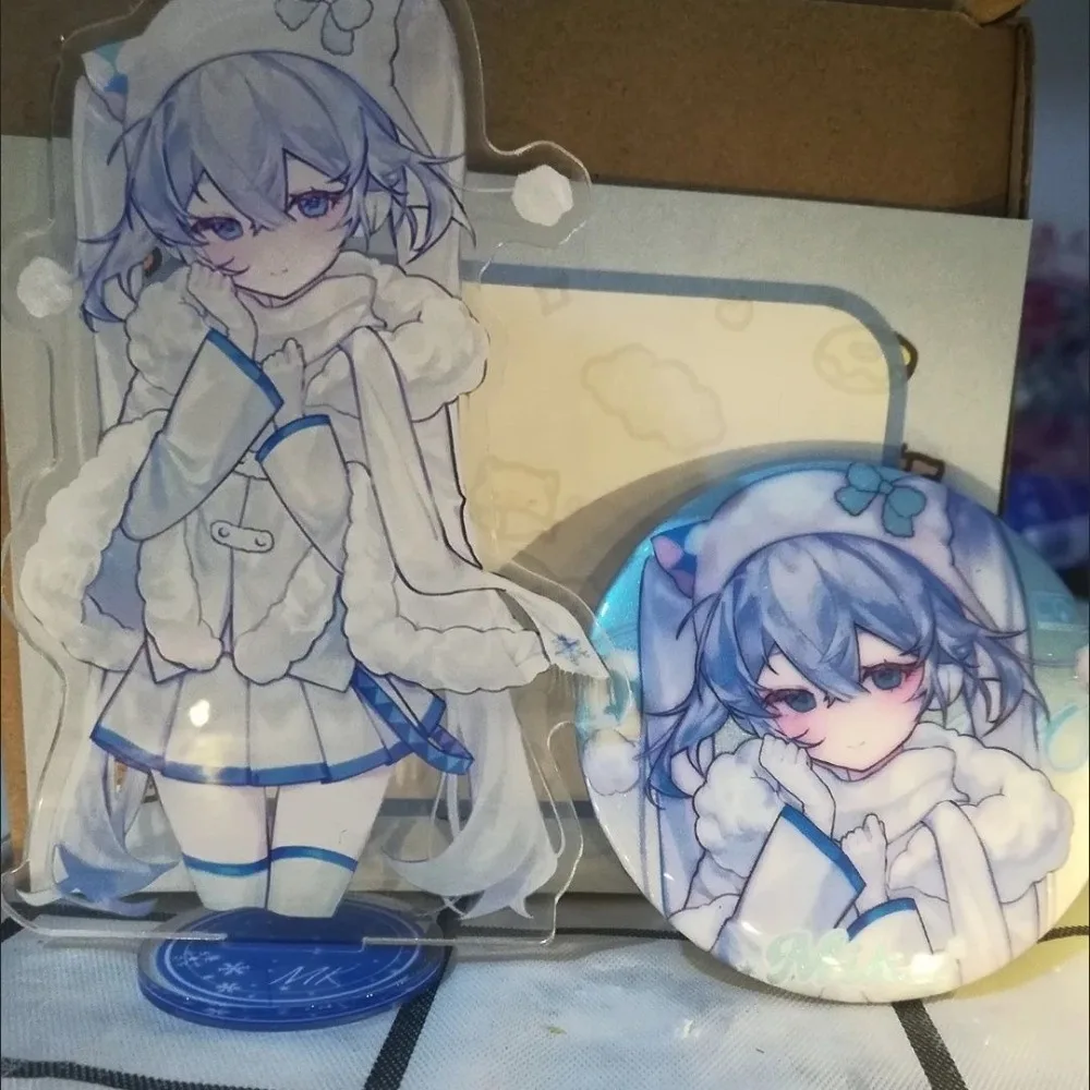 Acrylic Stand Figure Project Diva Anime Peripheral Cute Delicate Desktop Ornament Fashion Brooch New
Acrylic Stand Figure Project Diva Anime Peripheral Cute Delicate Desktop Ornament Fashion Brooch New