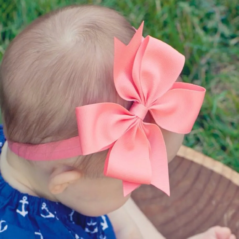 New European and American Baby Headband Solid Color Ribbon Sweet Elastic Hair Band Bow Garland Headband Outdoor Party
New European and American Baby Headband Solid Color Ribbon Sweet Elastic Hair Band Bow Garland Headband Outdoor Party