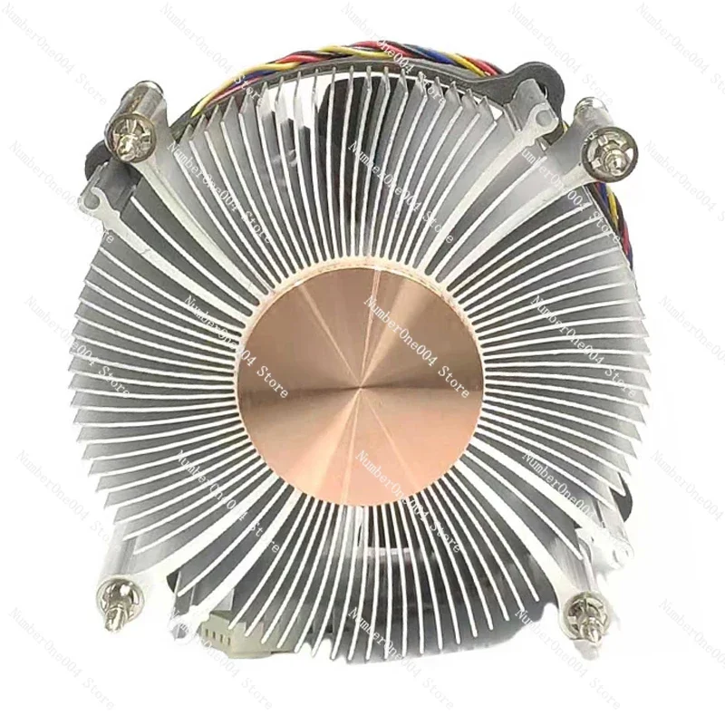 Weighted Copper Core Round Press-down CPU Radiator 1200 1151 1155 50 Silent Temperature Control Fan I7i5
Weighted Copper Core Round Press-down CPU Radiator 1200 1151 1155 50 Silent Temperature Control Fan I7i5