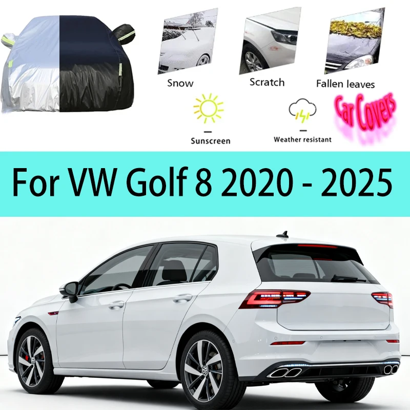 For VW Golf 8 2020-2025 2021 2022 2023 Full Car Covers Outdoor Sun Anti UV Rain Snow Dust Protection Oxford Cloth Accessories
For VW Golf 8 2020-2025 2021 2022 2023 Full Car Covers Outdoor Sun Anti UV Rain Snow Dust Protection Oxford Cloth Accessories