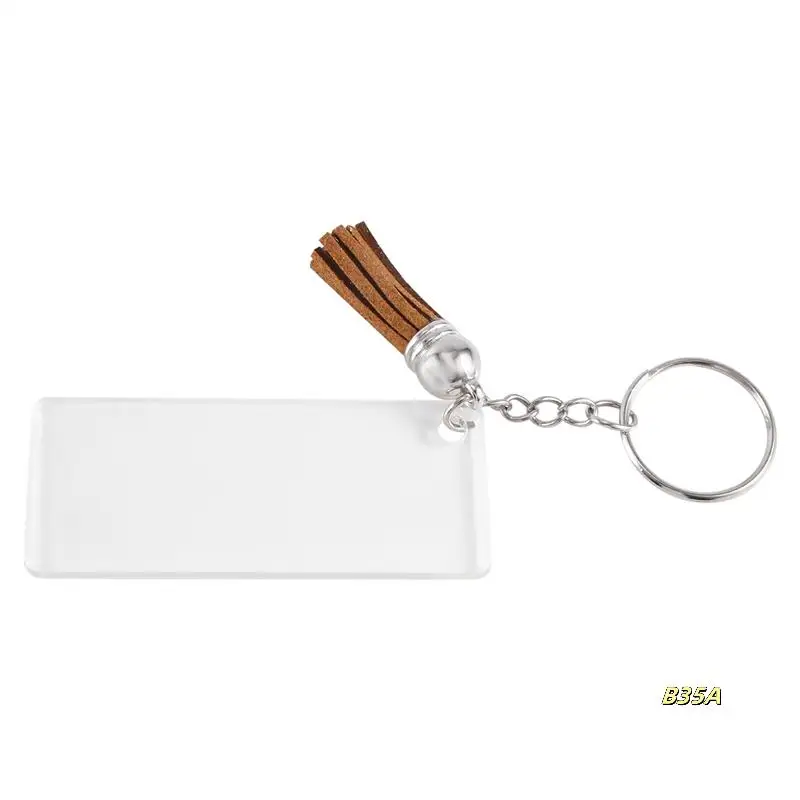 120 Pcs Acrylic Keychain Blank Tassel Pendant Set Includes Rectangular Transparent Acrylic Keychain
120 Pcs Acrylic Keychain Blank Tassel Pendant Set Includes Rectangular Transparent Acrylic Keychain