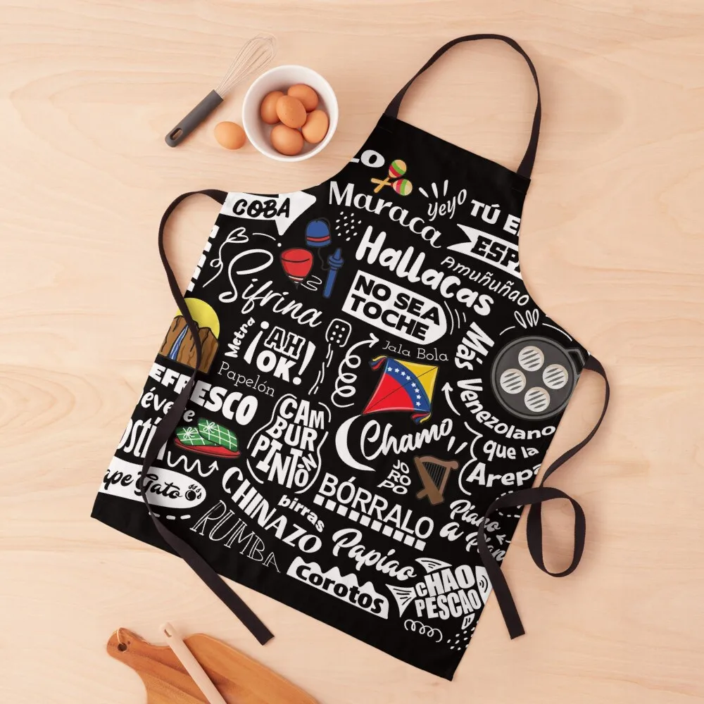 Venezuelan Phrases Apron Home Utensils Hairdresser For Woman professional hairdressing Apron
Venezuelan Phrases Apron Home Utensils Hairdresser For Woman professional hairdressing Apron