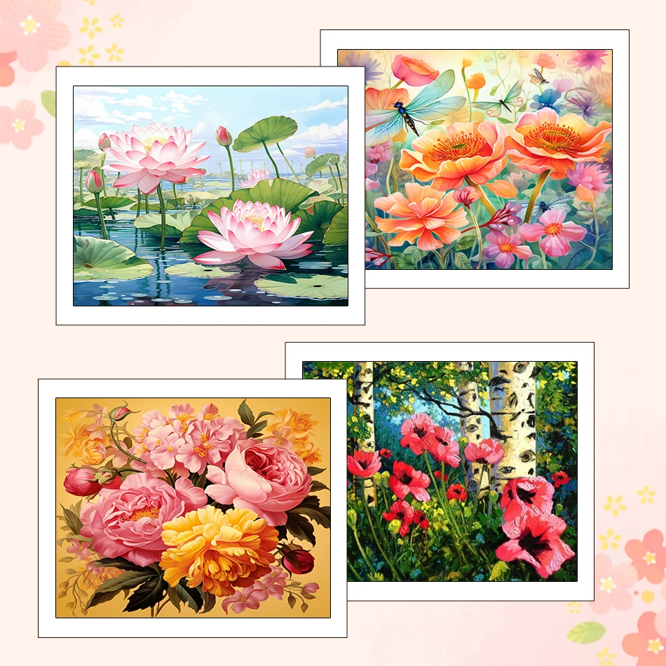 RUOPOTY Paintings For Painting By Numbers For Beginner Flowers 40X50cm Decorative Color Markers Watercolor Acrylic Paints Kits
RUOPOTY Paintings For Painting By Numbers For Beginner Flowers 40X50cm Decorative Color Markers Watercolor Acrylic Paints Kits