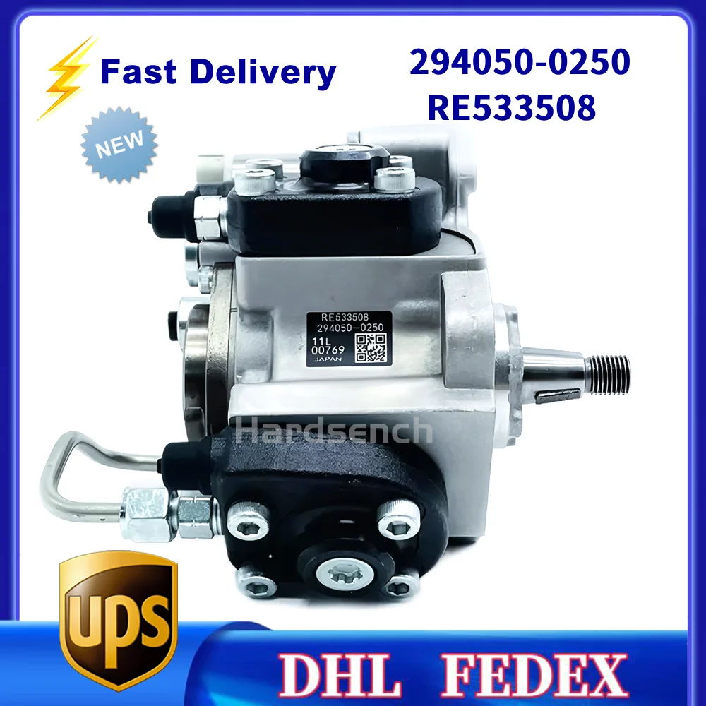 294050-0250 HP4 Diesel Fuel Injection Pump RE533508 Pump for JOHN DEERE S350 
294050-0250 HP4 Diesel Fuel Injection Pump RE533508 Pump for JOHN DEERE S350