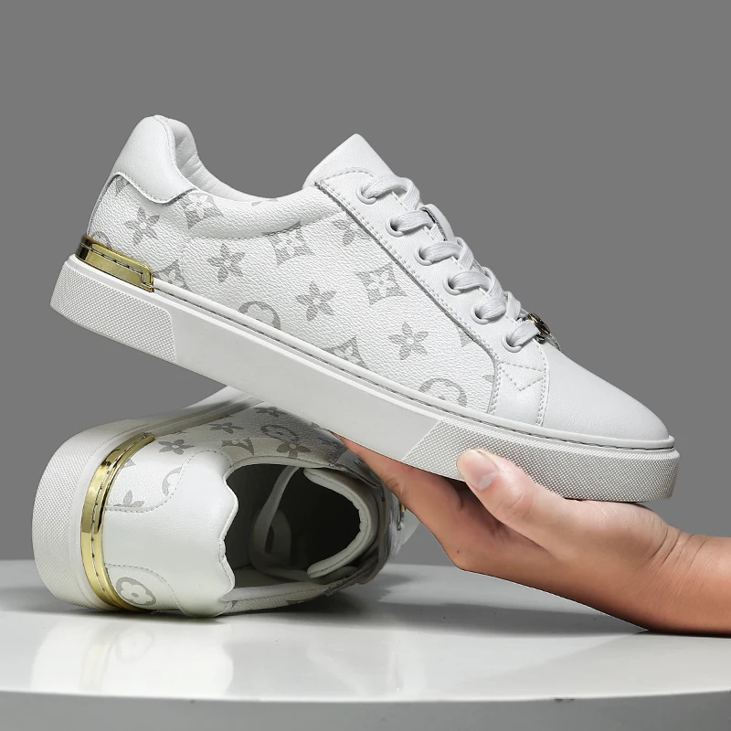 2025New Comfortable Casual New Genuine Leather White Sneakers Men's Shoes Casual Board Shoes High-Quality Men's Board Shoes
2025New Comfortable Casual New Genuine Leather White Sneakers Men's Shoes Casual Board Shoes High-Quality Men's Board Shoes