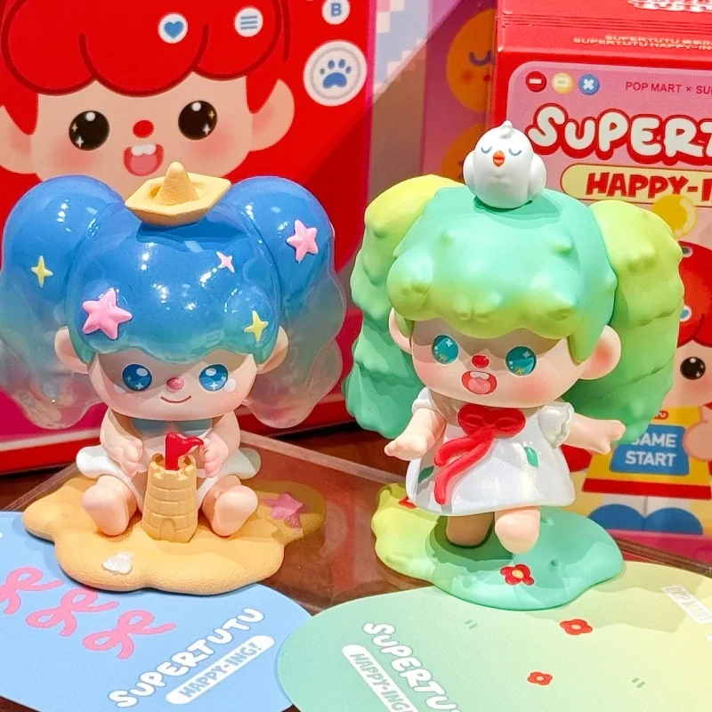 Pop Mart Super Tutu Happy Ing! Series Blind Box Cute Collectible Figurine Desktop Decor 12 Regular Style For Collectors Toy Gift
Pop Mart Super Tutu Happy Ing! Series Blind Box Cute Collectible Figurine Desktop Decor 12 Regular Style For Collectors Toy Gift