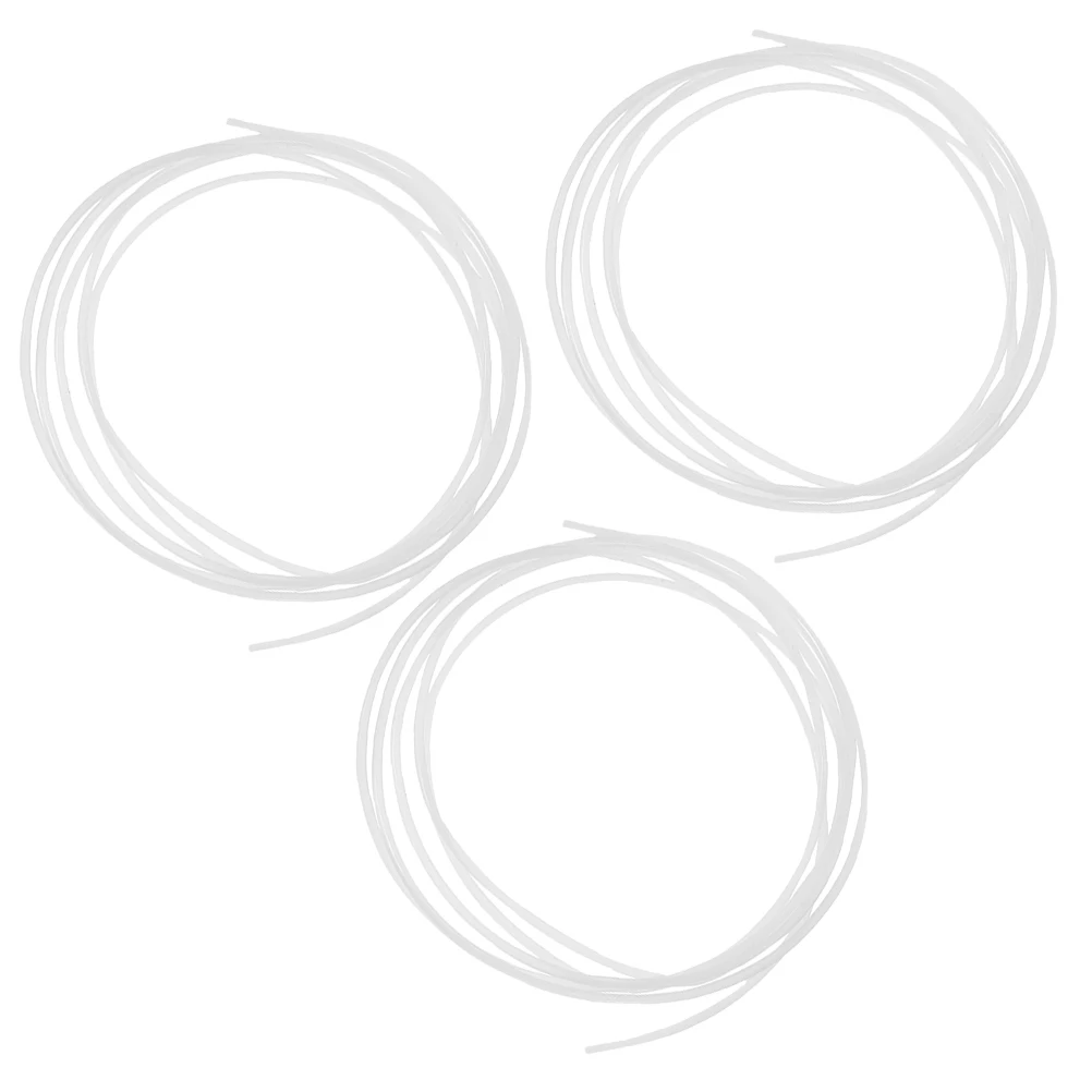3 Pcs Printer Guide Ptfe Tube Kit Tube PTFE Tubing Flexible Hose Connector for Printers 3mm Filament Wide Application
3 Pcs Printer Guide Ptfe Tube Kit Tube PTFE Tubing Flexible Hose Connector for Printers 3mm Filament Wide Application