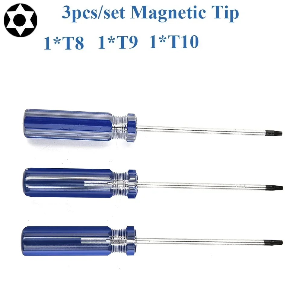 Screwdriver Torx T8 T9 Precision Screwdriver Security Tamper Proof Magnetic Screwdriver Bits For Xbox PS3 Phone Repair Tools
Screwdriver Torx T8 T9 Precision Screwdriver Security Tamper Proof Magnetic Screwdriver Bits For Xbox PS3 Phone Repair Tools
