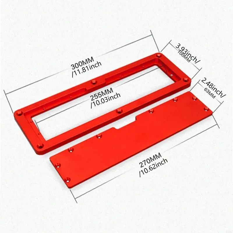 H58C Precisions Focused Aluminum Cutter Inversion Plate Table Cutter Insert Upgrades Suitable for Diverse Woodworking
H58C Precisions Focused Aluminum Cutter Inversion Plate Table Cutter Insert Upgrades Suitable for Diverse Woodworking