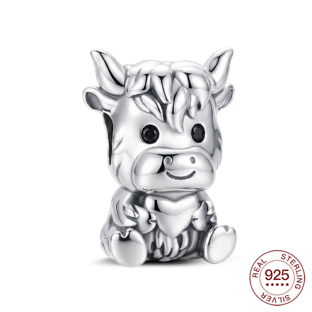 New 925 Sterling Silver Charms Bao Xin Highland Cattle Beads Jewelry Making For Classic Bracelet Ladies Jewelry DIY Gifts
New 925 Sterling Silver Charms Bao Xin Highland Cattle Beads Jewelry Making For Classic Bracelet Ladies Jewelry DIY Gifts